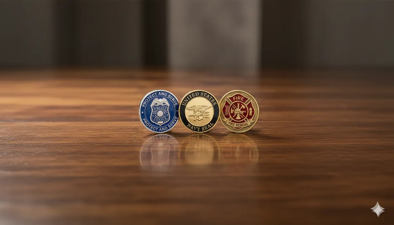Texas Rangers Challenge Coin